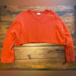 L.A. Hearts Orange Women’s Cropped Sweater Size S